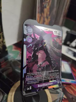 Bandai Digimon Card Game BeelStarmon ST14-09 Starter Deck SR Alt Art Foil Eng - Image 3