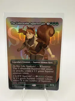 The Unbeatable Squirrel Girl (Borderless) Marvel Super Heroes Foil - Image 1