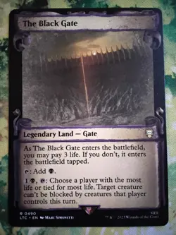 The Black Gate (Showcase Scrolls) Commander: the Lord of the Rings: Tales of... - Image 1