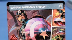 Captain America's Shield (Borderless) (0311) Marvel Super Heroes Regular NM - Image 2