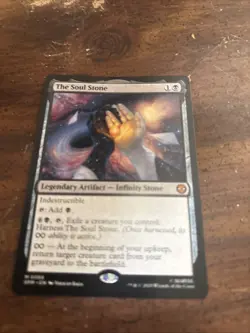 Magic the Gathering the Soul Stone, Marvel's Spider-Man, Regular Mythic - Image 1