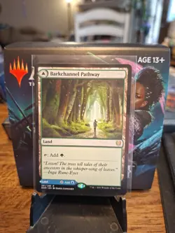 MTG Barkchannel Pathway Kaldheim Regular - Image 2