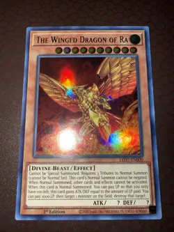 Yu-Gi-Oh! The Winged Dragon Of Ra -LED7-EN000- Ultra Rare - 1st Edition NM! - Image 1