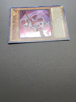 Yu-Gi-Oh! Ruddy Rose Witch Super Rare 1st Edition LIOV-EN010 LP - Image 3