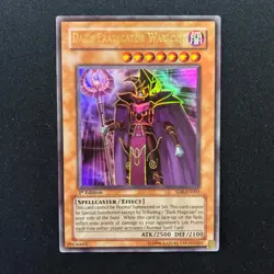 Dark Eradicator Warlock SD6‑EN001 1st Ed Ultra Rare Spellcaster ‘s Judgement LP - Image 1
