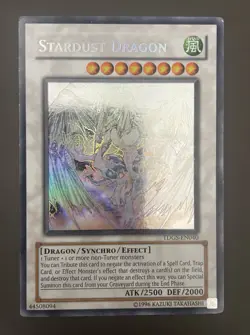 Stardust Dragon - Unlimted Ghost Rare (TDGS-EN040) MP/LP - Image 1