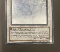 Stardust Dragon - Unlimted Ghost Rare (TDGS-EN040) MP/LP - Image 3