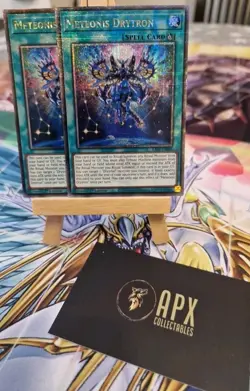 Yu-Gi-Oh - 2 x Meteonis Drytron - RA04-EN096 - Quarter Century Secret Rare - MT - Image 1