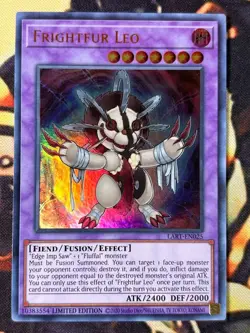 Yugioh: Frightfur Leo - LART-EN025 - Ultra Rare - Limited Edition - NM - Image 1