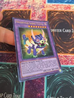 Yu-Gi-Oh! Frightfur Sabre-Tooth MP16-EN137 Ultra Rare 1st Edition Near Mint - Image 2
