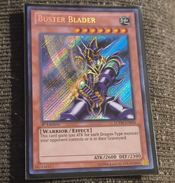 Yu-Gi-Oh! TCG Buster Blader LCYW-EN020 Secret Rare Holo 1st Ed 2600/2300 - Image 1