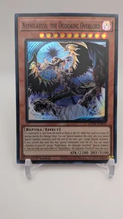 Nephilabyss, the Ogdoadic Overlord AGOV-EN016 Age of Overlord Yu-Gi-Oh - Image 1