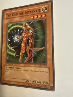 Yugioh - The Creator Incarnate (RDS-EN006) - Common 1st Edition LP - Image 3
