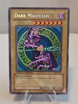 Yugioh Dark Magician BPT-001 2002 Collectors Tin Limited Edition Secret Rare - Image 1