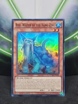 Yugioh Bixi Water of the Yang Zing DUEA-EN030 Super Rare 1st Edition NM - Image 1
