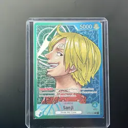 One Piece TCG Sanji Alternate Art OP02-026 Paramount War Foil, English - Image 1