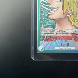 One Piece TCG Sanji Alternate Art OP02-026 Paramount War Foil, English - Image 4