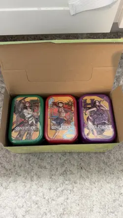 One Piece TS-03 Mini-tin Pack Set Vol. 3 - Unsealed Box - Image 1