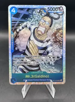 One Piece Bandai Mr.3 (Galdino) OP16-056 English - Image 1