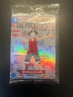 Monkey.D.Luffy (055) (College Basketball US Voyage) P-055 One Piece Promotion... - Image 4