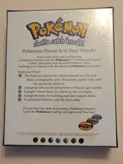 Pokemon Starter Gift Box Sealed - Jungle Booster Pack, Theme Deck x2 Small Hole - Image 5