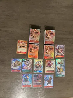 ONE PIECE TCG: (ST-30) Starter Deck EX: BRICKS and promos ONLY SEE PICTURES. - Image 1