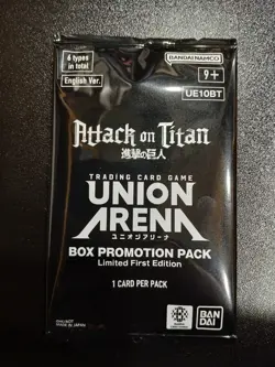 Bandai Union Arena TCG Attack On Titan Box Promotion Pack UE10BT - Image 1