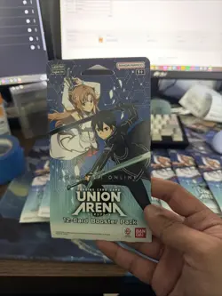 Union Arena Sword Art Online Vol.2 Sleeved 1 Booster Pack New!! Lot of 9 - Image 2