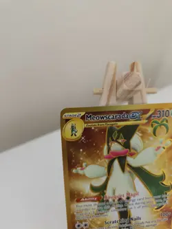 Meowscarada EX 271/193 Pokemon Card Paldea Evolved Gold Hyper Rare Art - Image 2