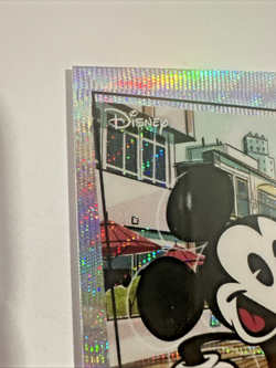 Topps 2026 Disney Neon Chrome Mickey Mouse Mickey Shorts Short Print MSSP-2 Rare - Image 3