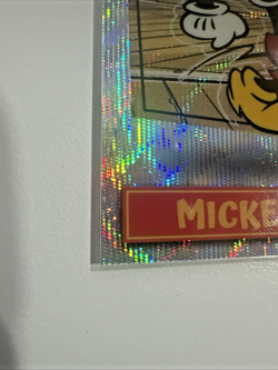 Topps 2026 Disney Neon Chrome Mickey Mouse Mickey Shorts Short Print MSSP-2 Rare - Image 5