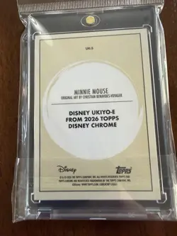 2026 Topps Chrome Disney Minnie Mouse Ukiyo-E Card #UK-5 - Image 2