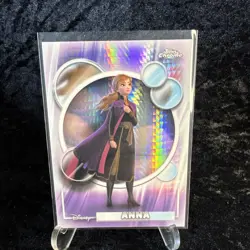 2026 Topps Chrome Disney Anna Prism Refractor Card #169 - Image 1