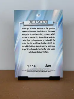 2026 Topps Chrome Disney #127 Frozone X-Fractor The Incredibles - Image 2
