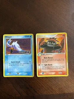 Ex Deoxys Reverse Stamp Holo Lot of 2 Wingull and Camerupt Pokemon Card DMG/HP - Image 1