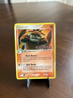 Ex Deoxys Reverse Stamp Holo Lot of 2 Wingull and Camerupt Pokemon Card DMG/HP - Image 2