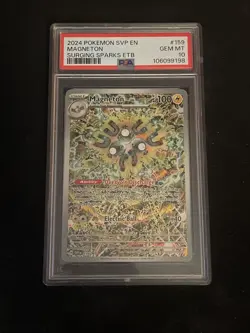 Pokemon TCG Magneton SVP 159 Promo Card Surging Sparks PSA 10 - Image 1