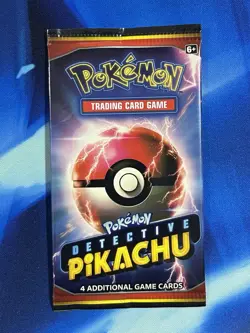 Detective Pikachu 4 Card Booster Pack & 25th General Mills Booster Pack Lot X4 - Image 2