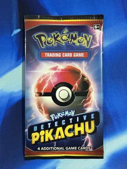 Detective Pikachu 4 Card Booster Pack & 25th General Mills Booster Pack Lot X4 - Image 4