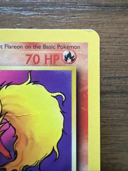 Pokemon TCG Flareon 19/64 Rare Vintage Jungle Card Non Holo DMG/HP - Image 3
