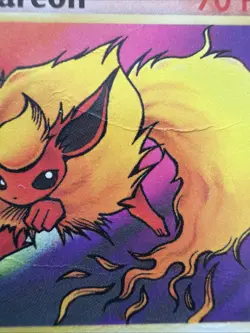 Pokemon TCG Flareon 19/64 Rare Vintage Jungle Card Non Holo DMG/HP - Image 4
