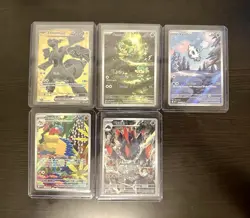 Pokemon Full Art - Illustration Rare - Lot Of 5 - Pack Fresh - Image 1