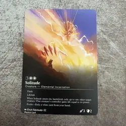 Solitude - Custom Art MTG Magic The Gathering Playtest Card - Image 1