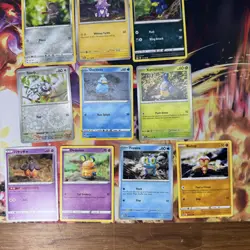 Pokemon TCG Yuka Morii Clay Art 10 Card Lot Ships Next Day Free Shipping YM4 - Image 1