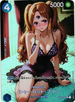 CHARLOTTE PUDDING ONE PIECE Holographic Custom Goddess Story Collectible Card - Image 1