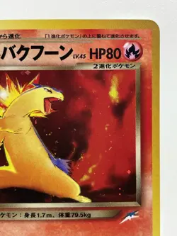 Dark Typhlosion Pokemon Card #157 Japanese Holo 2001 Neo 4 Destiny Nintendo F/S - Image 5
