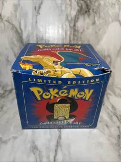 Pokemon 23K Gold Plated Charizard Burger King Trading Card SEALED Poke Ball - Image 1