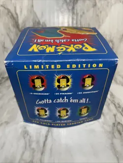 Pokemon 23K Gold Plated Charizard Burger King Trading Card SEALED Poke Ball - Image 3