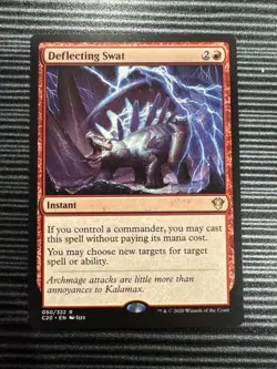 Wizards of the Coast MTG Deflecting Swat Instant Red Rare C20 EN 050/322 - Image 1