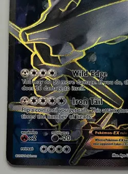 Pokemon TCG Steelix EX 108/114 XY Steam Siege Ultra Rare Full Art Holo ENG - Image 2